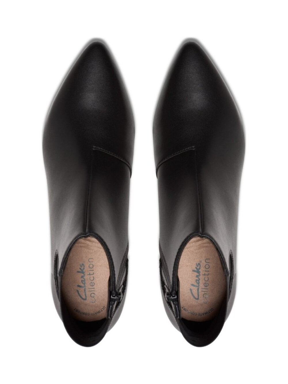 Clarks Kepley Erin Block Heel Ankle Boots Black Size 11 M NWT - Picture 4 of 4